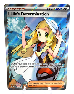 Lillie's Determination 169/132 - Mega Evolution - Full Art - Pokemon - NM - Image 1