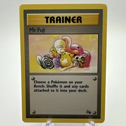 MR. FUJI 58/62 UNCOMMON FOSSIL POKEMON UNLIMITED - Image 1