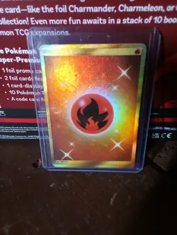 Pokemon TCG -Fire Energy (Secret) 167/147 Sm-Burning Shadows Holo - Image 1