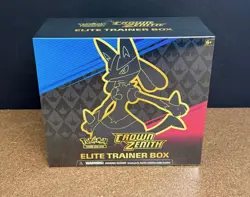 POKEMON CROWN ZENITH FACTORY SEALED ELITE TRAINER BOX ETB - Image 1