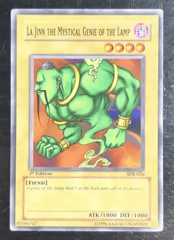 La Jinn the Mystical Genie of the Lamp SDK-026 SD: Kaiba 1st Edition LP - Image 1
