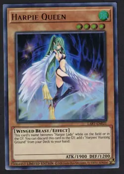 Yugioh Harpie Queen LART-EN021 Ultra Rare Limited - NM - Image 1
