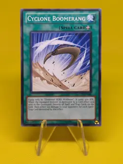 Yugioh - Cyclone Boomerang (LCGX-EN086) - Common Unlimited - Image 1