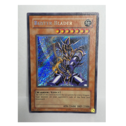 Yu-Gi-Oh! Buster Blader BPT-008 Warrior & Thousand Dragon MRD-143 Holo Lot - Image 1