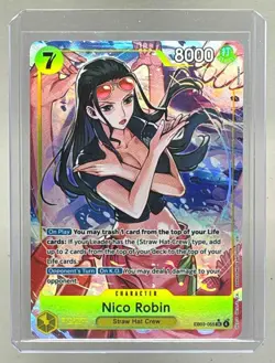 Nico Robin 2026 One Piece Heroines Edition #EB03-055 Special Card - Image 1