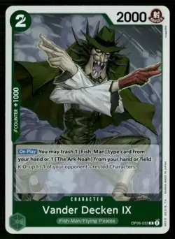 2024 Wings of the Captain Vander Decken IX Character / Green/Fish-Man/Flying - Image 1