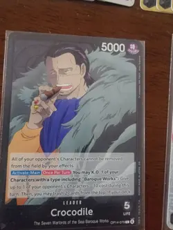 One Piece TCG Black Crocodile Deck Ready to Play Baroque Works - Image 1