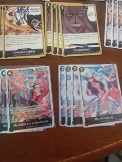 One Piece TCG Black Crocodile Deck Ready to Play Baroque Works - Image 3