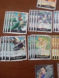 One Piece TCG Black Crocodile Deck Ready to Play Baroque Works - Image 4