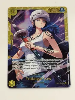 One Piece Trafalgar Law SEC (Alt Art) EB03-062 NM Heroines Edition English - Image 1