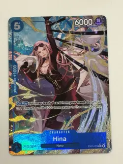 Hina EB03-025 Alt Art Heroine’s Edition Extra Booster One Piece TCG English NM - Image 1