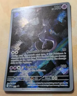 Pokemon SV Black Star Promos SVP EN English Mewtwo #052 Card TCG Game - Image 2