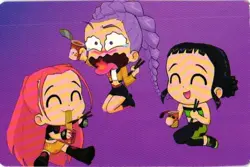 RUMI ZOEY MIRA KPOP DEMON HUNTERS The Kpop Star Collectible Card - Image 1