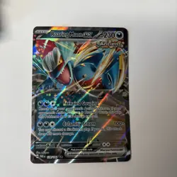 Pokemon TCG Roaring Moon EX Paradox Rift 124/182 Double Rare Holo Card - Image 1