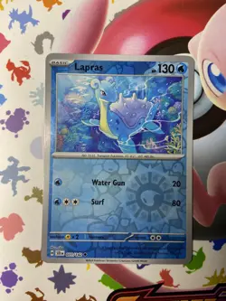Lapras Reverse Holo 31/142 Stellar Crown Pokemon Card TCG - Image 1