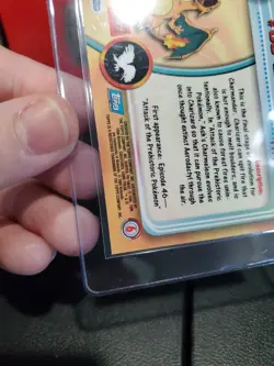 **PACK FRESH!!**Pokemon Card Charizard #06 Topps Series 1st Ed BLUE TOPPS LOGO - Image 4