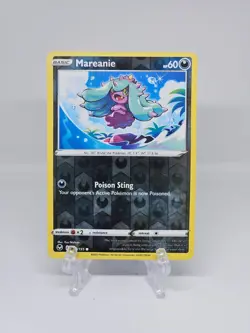 114/195 MAREANIE | COMMON REVERSE HOLO | SILVER TEMPEST POKEMON CARD - Image 1