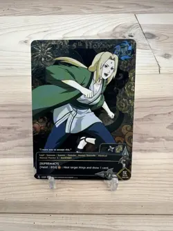 Naruto TCG CCG The 5th Hokage Card Near Mint N-1259 Super Rare Foil Set 22 - Image 1