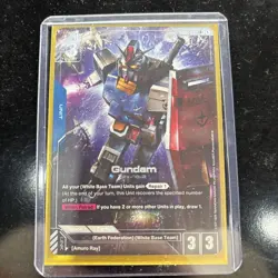 Gundam - GD01-001 - LR+ Alt Art - Newtype Rising - Gundam TCG Card Game - Image 1