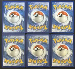 6 Card Pokemon TCG Lot Snorlax , Mewtwo , Lapras , Glaceon , Leafeon , Rapidash - Image 4