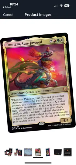MTG: The Lost Caverns of Ixalan - Veloci-ramp-tor Commander Deck USED - Image 3