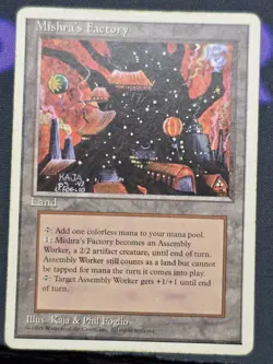 Mishra's Factory MTG Core Set 4th Edition Regular - Image 1