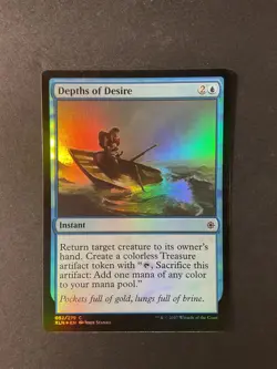 Depths of Desire - Foil - Ixalan - Magic the Gathering - MTG - Image 1