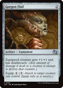 Gorgon Flail MTG NM Foundations Jumpstart Regular NON-FOIL - Image 1
