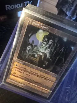 Ancient Tomb Tempest LP MtG Magic the Gathering Rare Land Hot 🔥 - Image 1