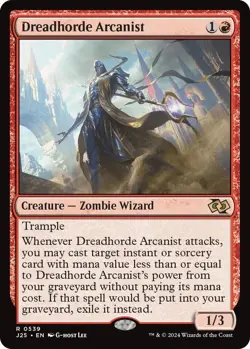 Dreadhorde Arcanist MTG NM Foundations Jumpstart (J25) Regular NON-FOIL - Image 1