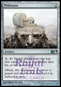 Millstone 2x FOIL MTG M14 2014 Core Set Uncommon MINT artifact - Image 1
