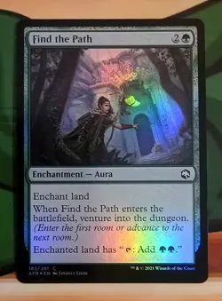 X 1 Find the Path FOIL NM AFR 183 MTG Magic The Gathering - Image 1