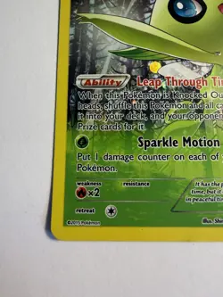 MP Celebi XY93 Holo Promo XY Pokemon card English - Image 3
