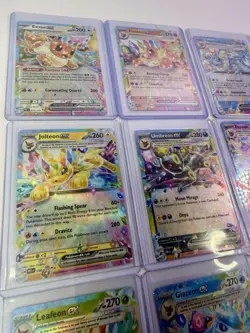 Prismatic Evolutions Eeveelutions Complete Eevee Set EX Card Lot 9/9 - Image 5