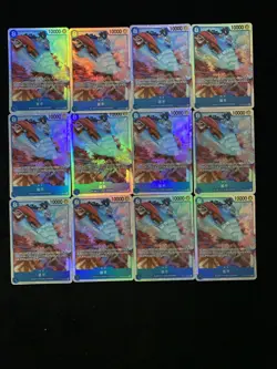 2025 Bandai One Piece Card Game S.Chinese Jimbei #OP14-049 SR Lot*12 LU57 - Image 1