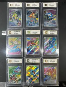 Pokemon TCG Chinese30th Anniversary First Partner Vol.1 Promo Holo Card Grade 10 - Image 1