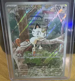 Pokemon TCG Meowth 106/094 – Pokemon Phantasmal Flames – English Card – NM/M - Image 1