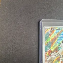 Pokemon TCG Meowth 106/094 – Pokemon Phantasmal Flames – English Card – NM/M - Image 4