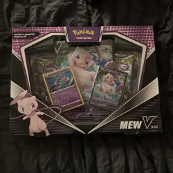 Pokemon Trading Card Game TCG Mew V Box Brand New Factory Sealed - Image 1