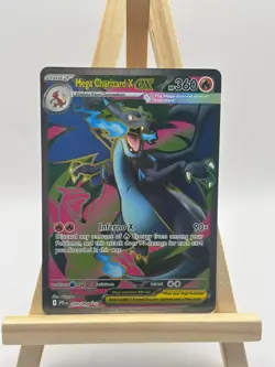 Pokemon Cards Mega Charizard X ex 109/094 Phantasmal Flames Ultra Rare NM - Image 1