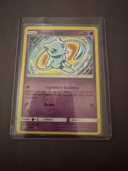 Pokemon TCG Shining Mew Holo Rare Card 40/73 Shining Legends - Image 1