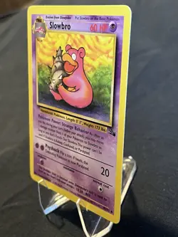 Slowbro Fossil Card 43/62 Unlimited Uncommon NM - Image 3