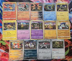 Shinji Kanda Pokemon Card Lot (14 Cards) | Dark Art Style Collection | NM/M - Image 1