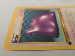 1st Edition DITTO First Edition 1999 Fossil Pokemon Non-Holo Card #18/62 - Image 3