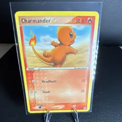 Pokemon Charmander 2004 Basic 50 HP Headbutt Slash Card 58/112 Nintendo - Image 1
