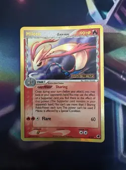 Pokemon TCG Milotic Reverse Holo Stamped Card 5/101 Dragon Frontiers DMG - Image 1