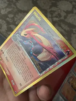 Pokemon TCG Milotic Reverse Holo Stamped Card 5/101 Dragon Frontiers DMG - Image 3