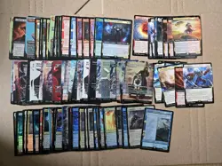100+ Final Fantasy bulk lot cards MTG Rares, Showcase Uncommons, Foils - Image 1