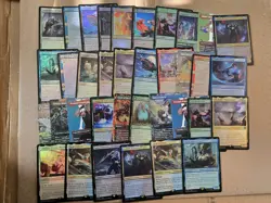 100+ Final Fantasy bulk lot cards MTG Rares, Showcase Uncommons, Foils - Image 2