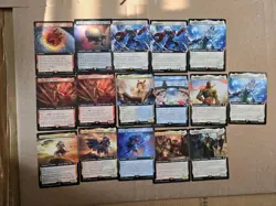 100+ Final Fantasy bulk lot cards MTG Rares, Showcase Uncommons, Foils - Image 3